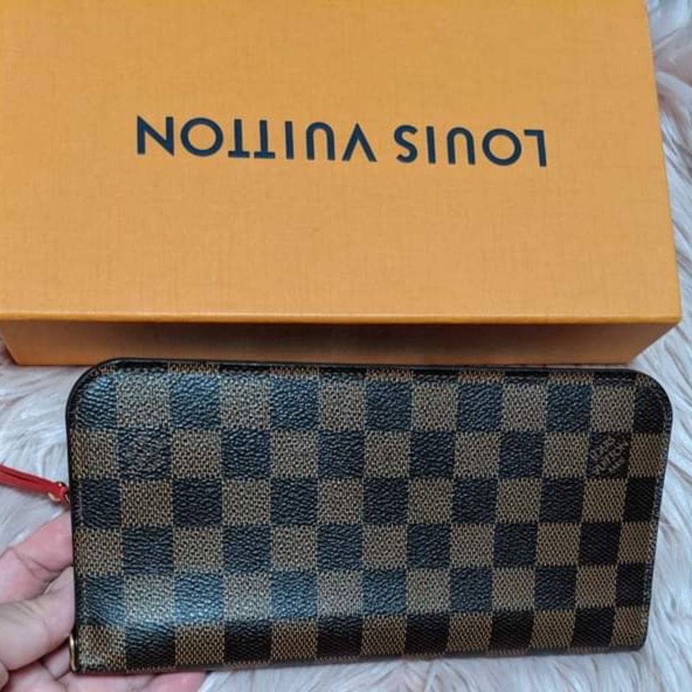 Louis Vuitton Insolite Wallet Damier Red